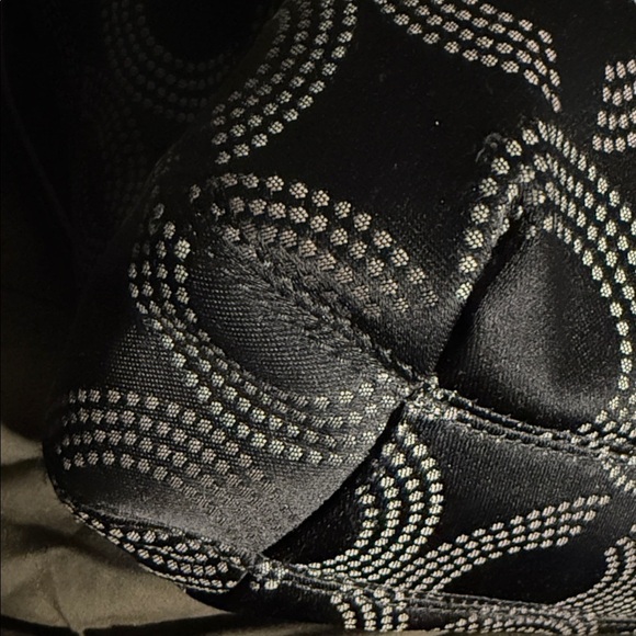 Coach Ashley Dotted Op Art Shoulder Bag